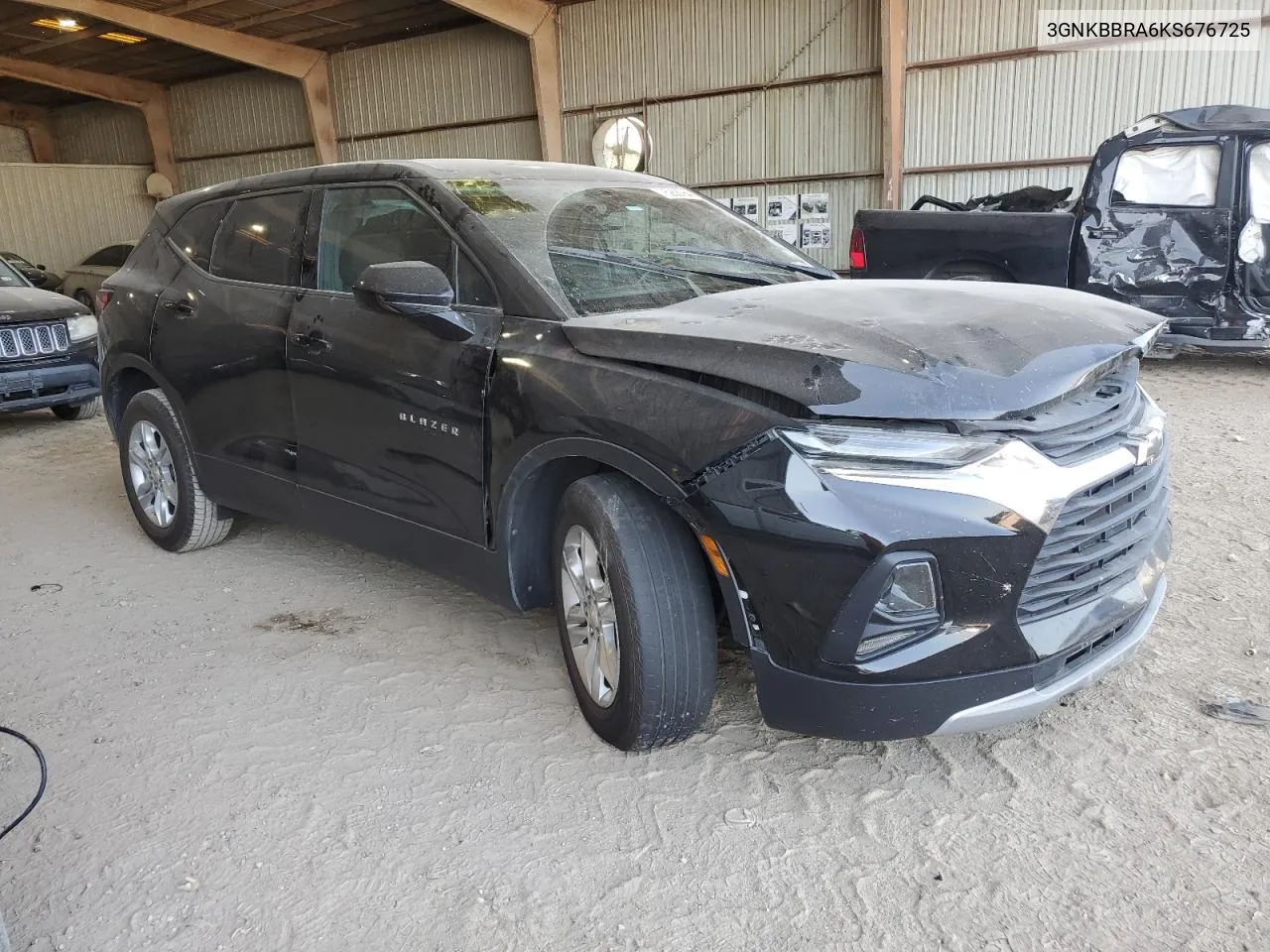 2019 Chevrolet Blazer 1Lt VIN: 3GNKBBRA6KS676725 Lot: 75258784