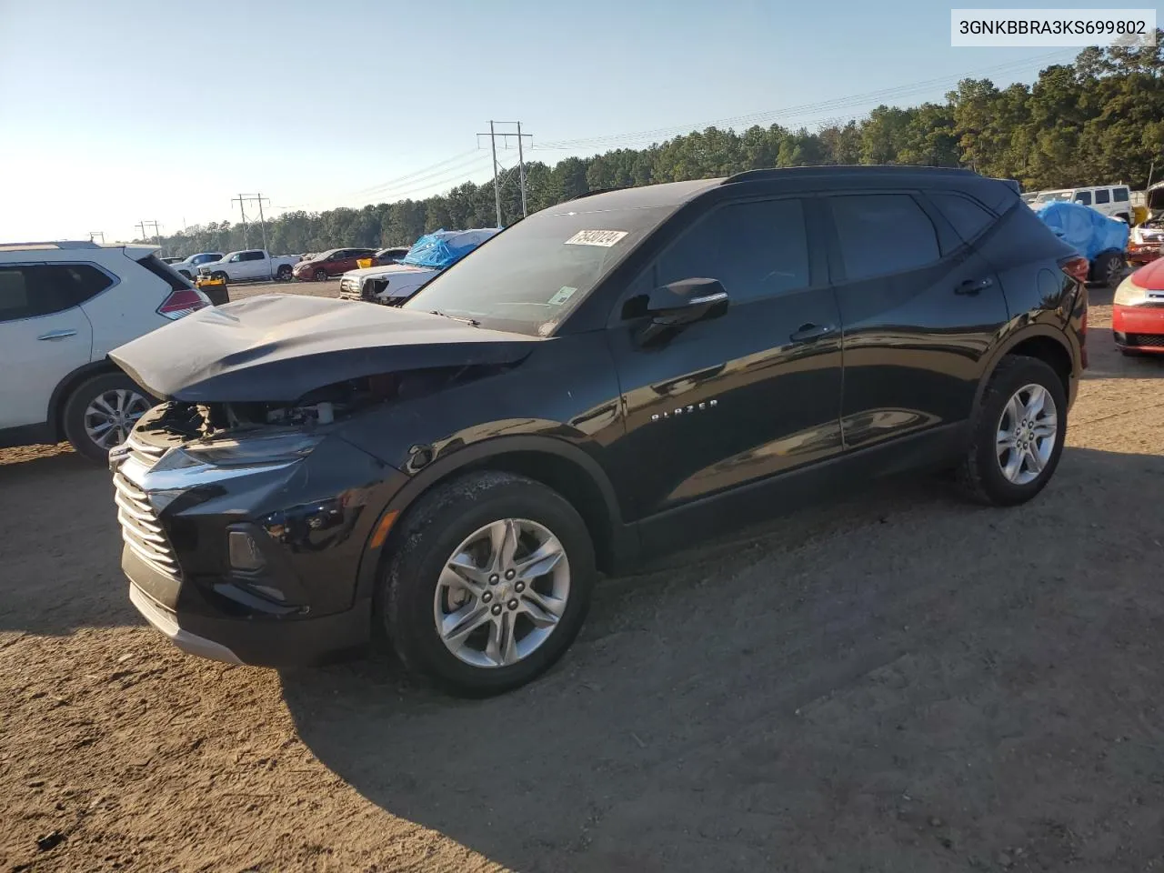 3GNKBBRA3KS699802 2019 Chevrolet Blazer 1Lt