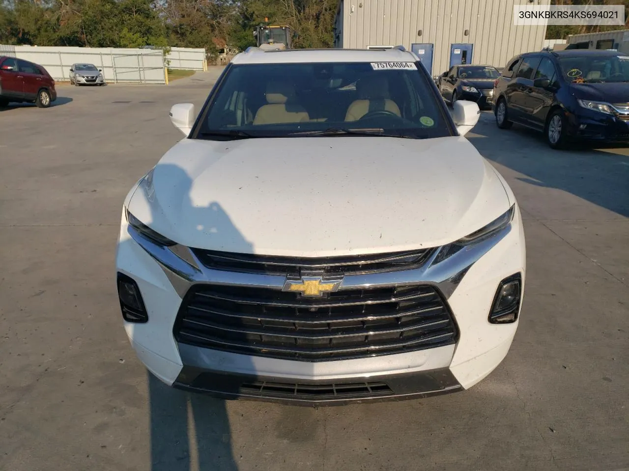 2019 Chevrolet Blazer Premier VIN: 3GNKBKRS4KS694021 Lot: 75764064