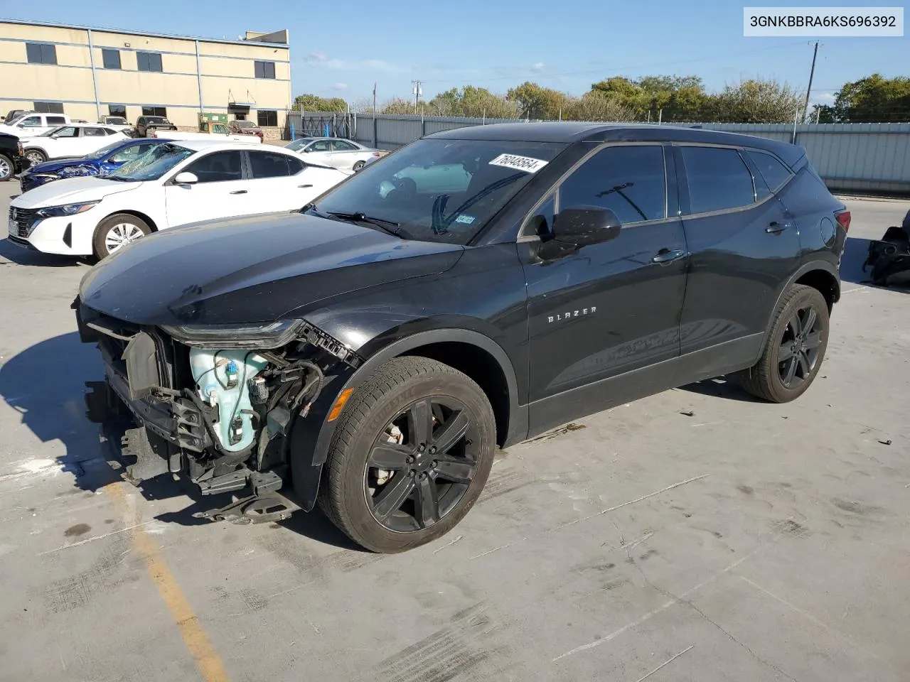 2019 Chevrolet Blazer 1Lt VIN: 3GNKBBRA6KS696392 Lot: 76048564