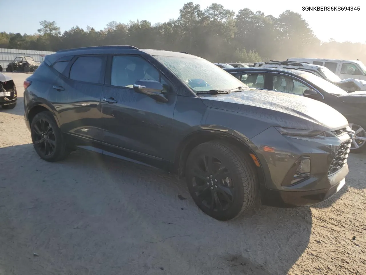 2019 Chevrolet Blazer Rs VIN: 3GNKBERS6KS694345 Lot: 76129034