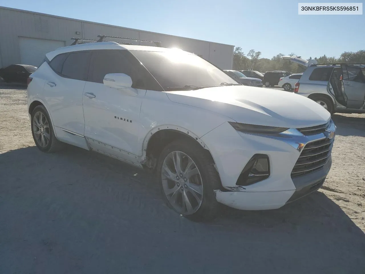 2019 Chevrolet Blazer Premier VIN: 3GNKBFRS5KS596851 Lot: 76242564