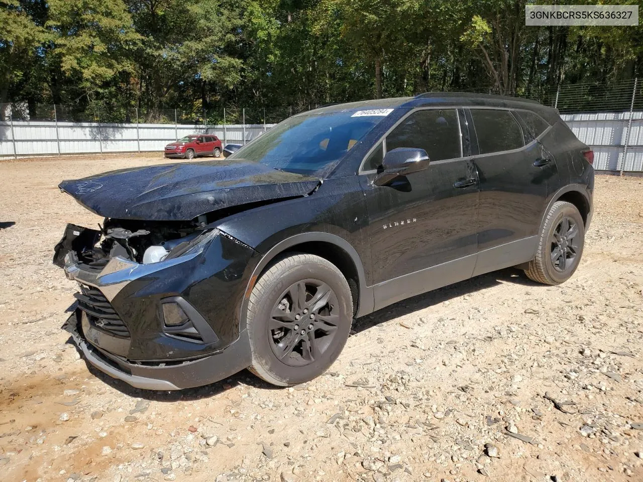 2019 Chevrolet Blazer 2Lt VIN: 3GNKBCRS5KS636327 Lot: 76405284