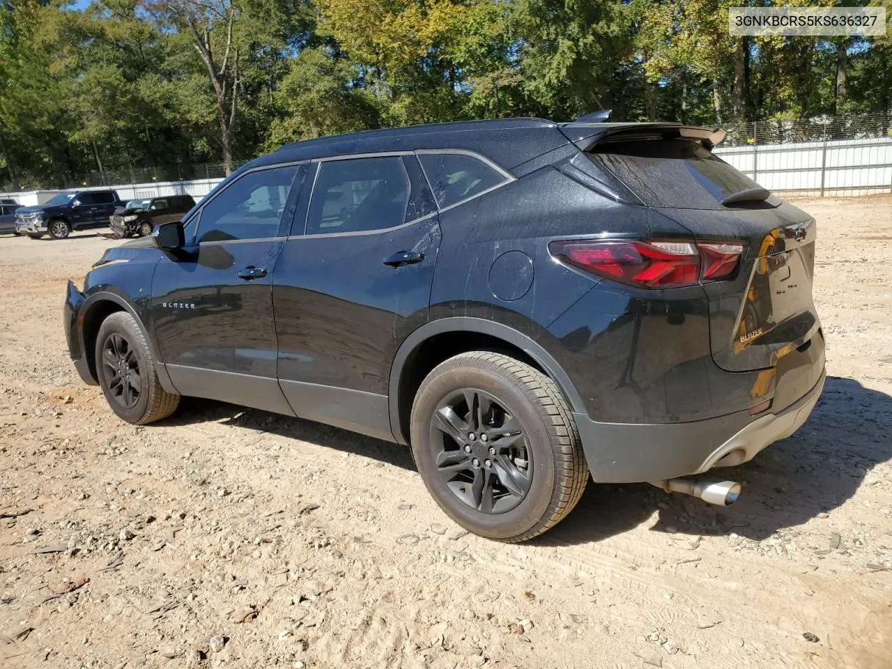 2019 Chevrolet Blazer 2Lt VIN: 3GNKBCRS5KS636327 Lot: 76405284