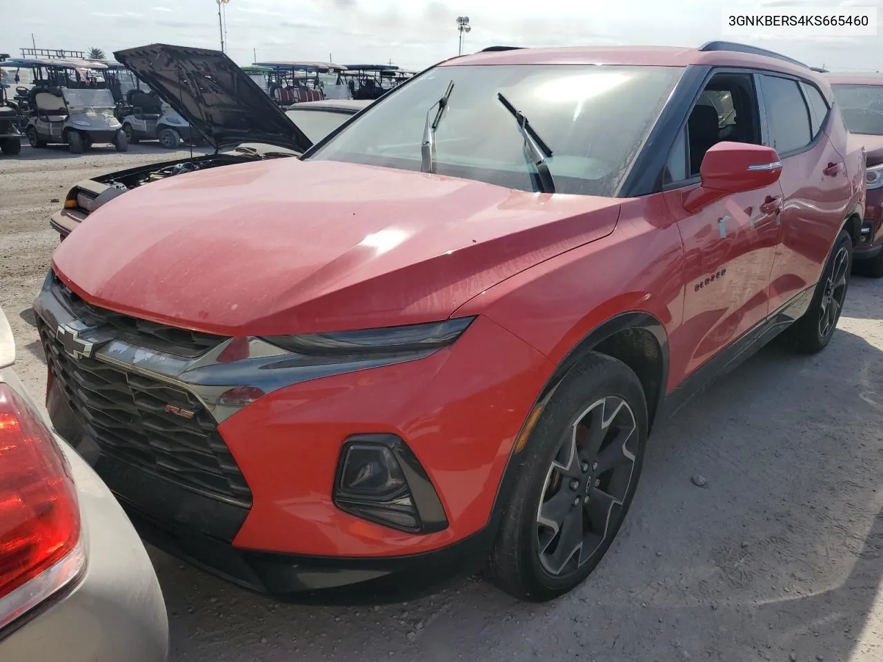 2019 Chevrolet Blazer Rs VIN: 3GNKBERS4KS665460 Lot: 76463034