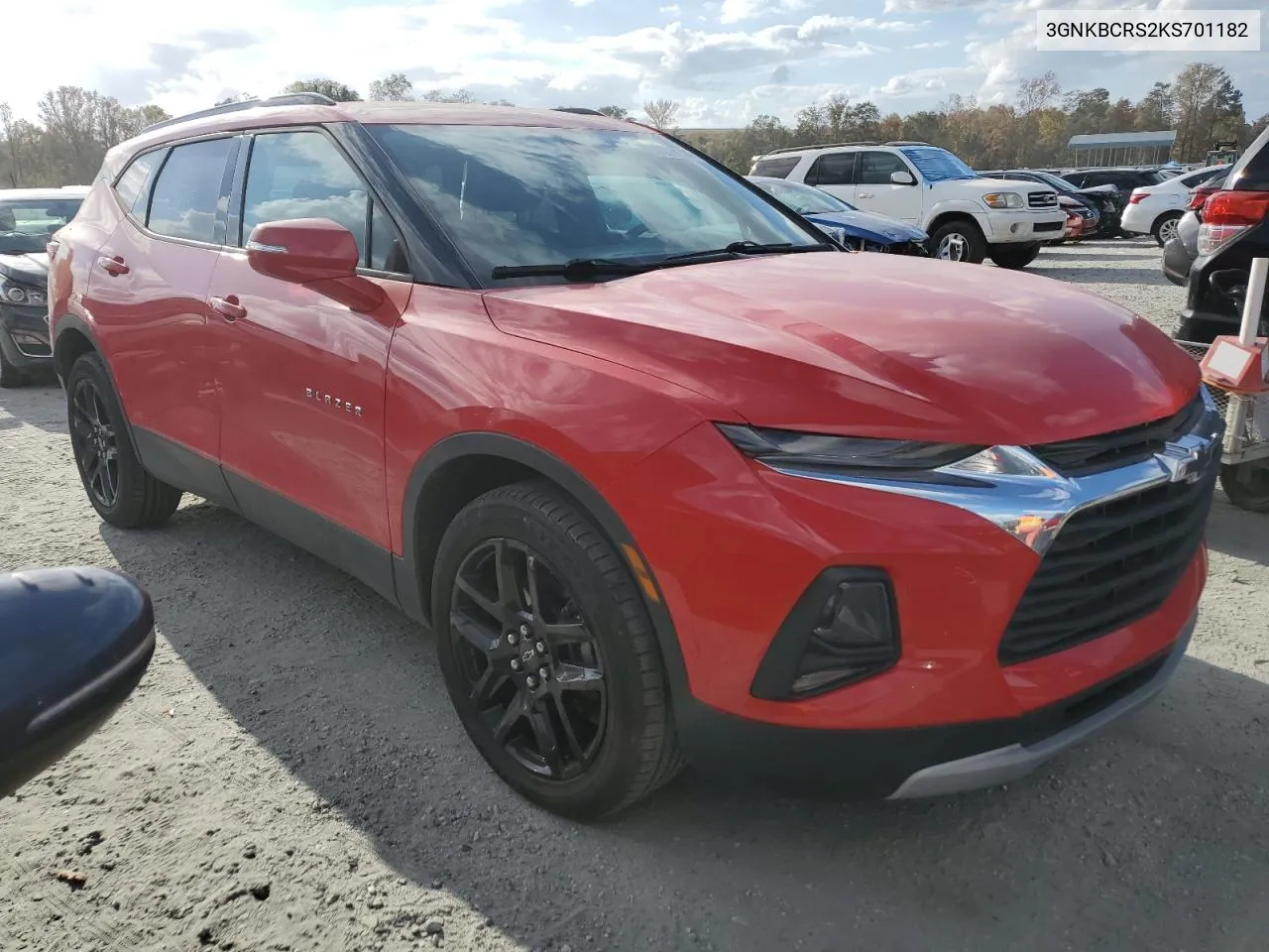 2019 Chevrolet Blazer 2Lt VIN: 3GNKBCRS2KS701182 Lot: 77379044