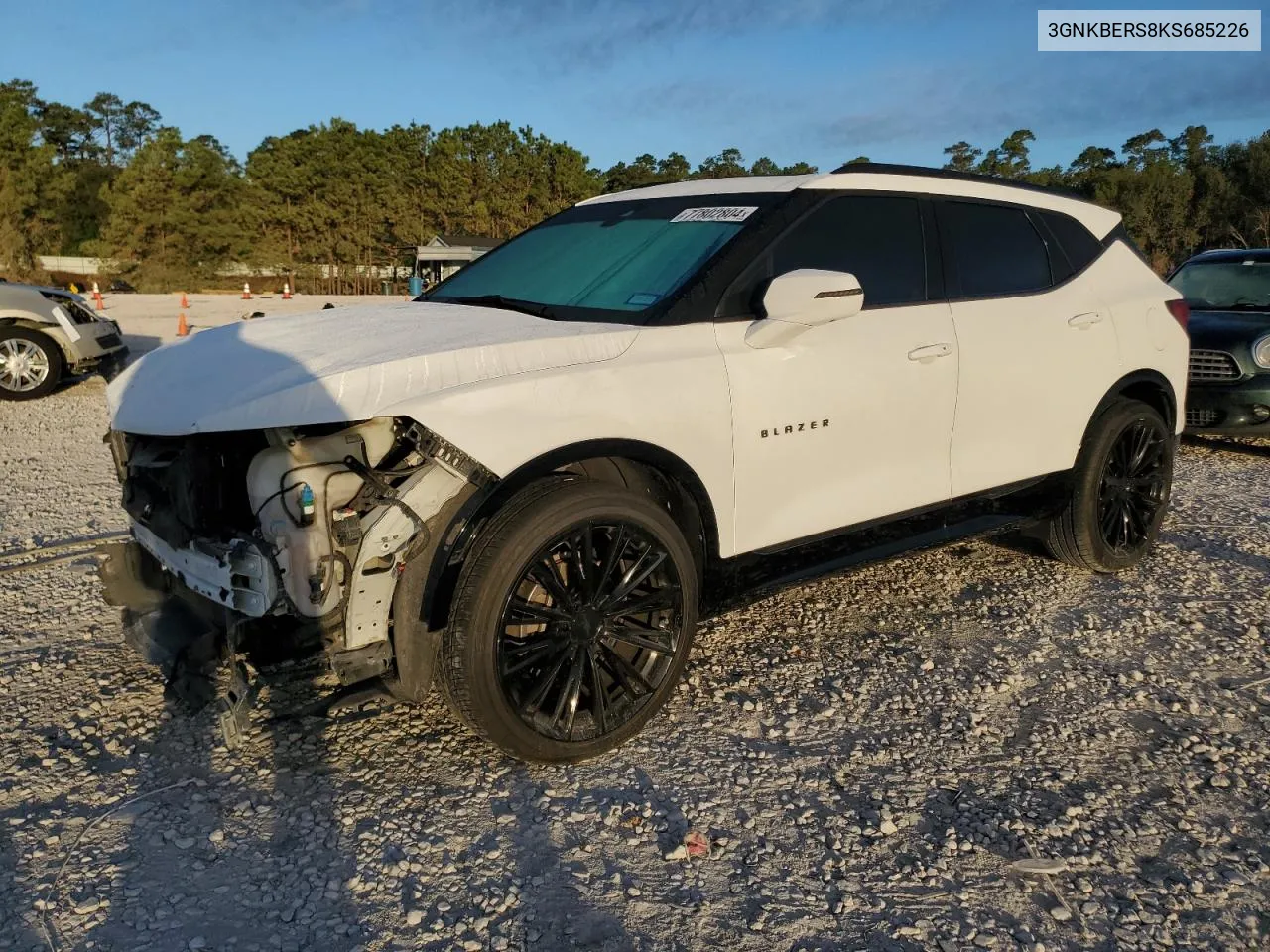 2019 Chevrolet Blazer Rs VIN: 3GNKBERS8KS685226 Lot: 77802804