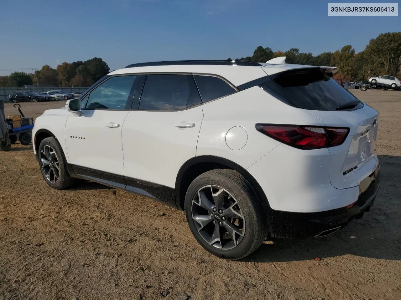 2019 Chevrolet Blazer Rs VIN: 3GNKBJRS7KS606413 Lot: 78025814