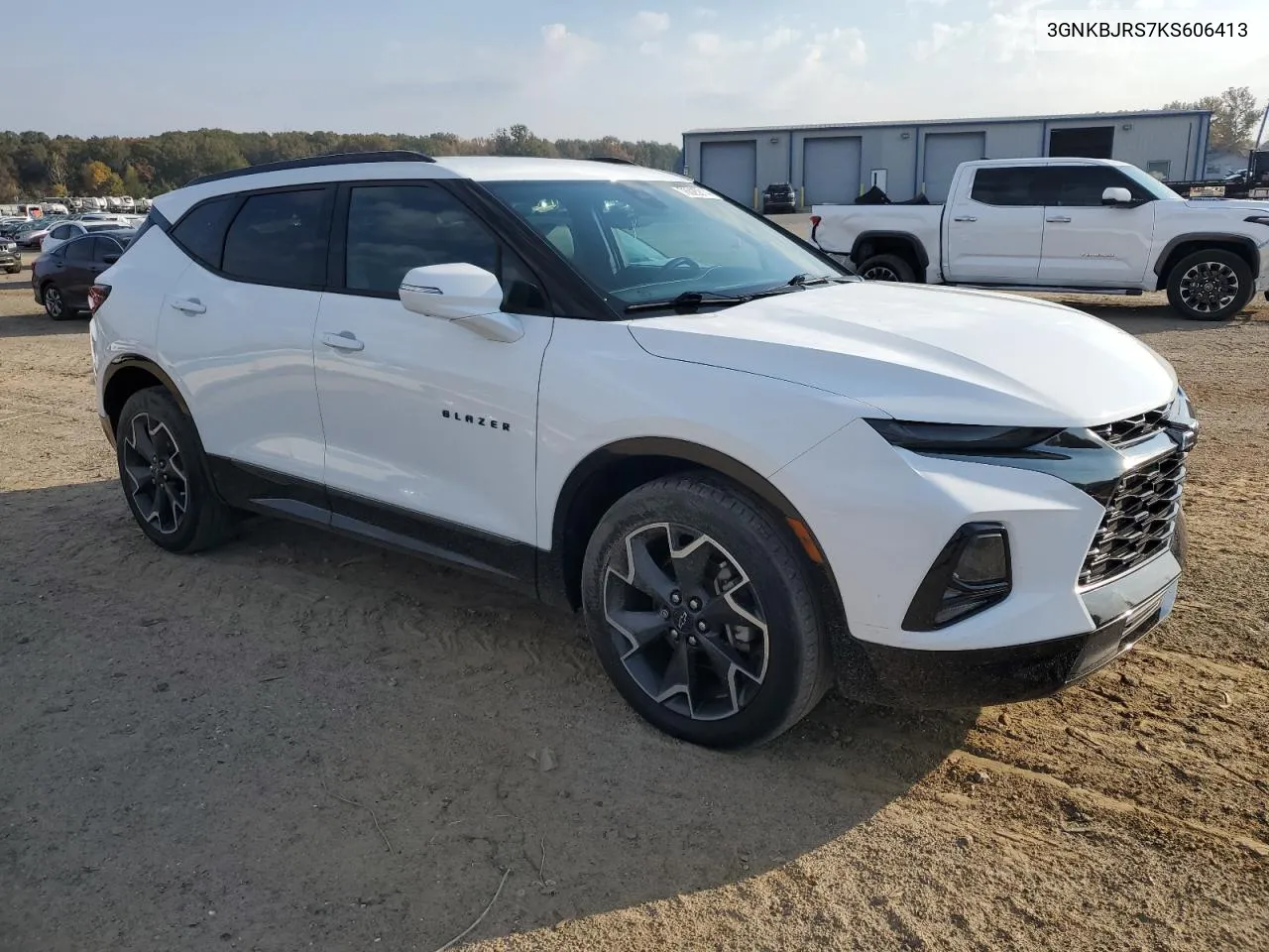 2019 Chevrolet Blazer Rs VIN: 3GNKBJRS7KS606413 Lot: 78025814