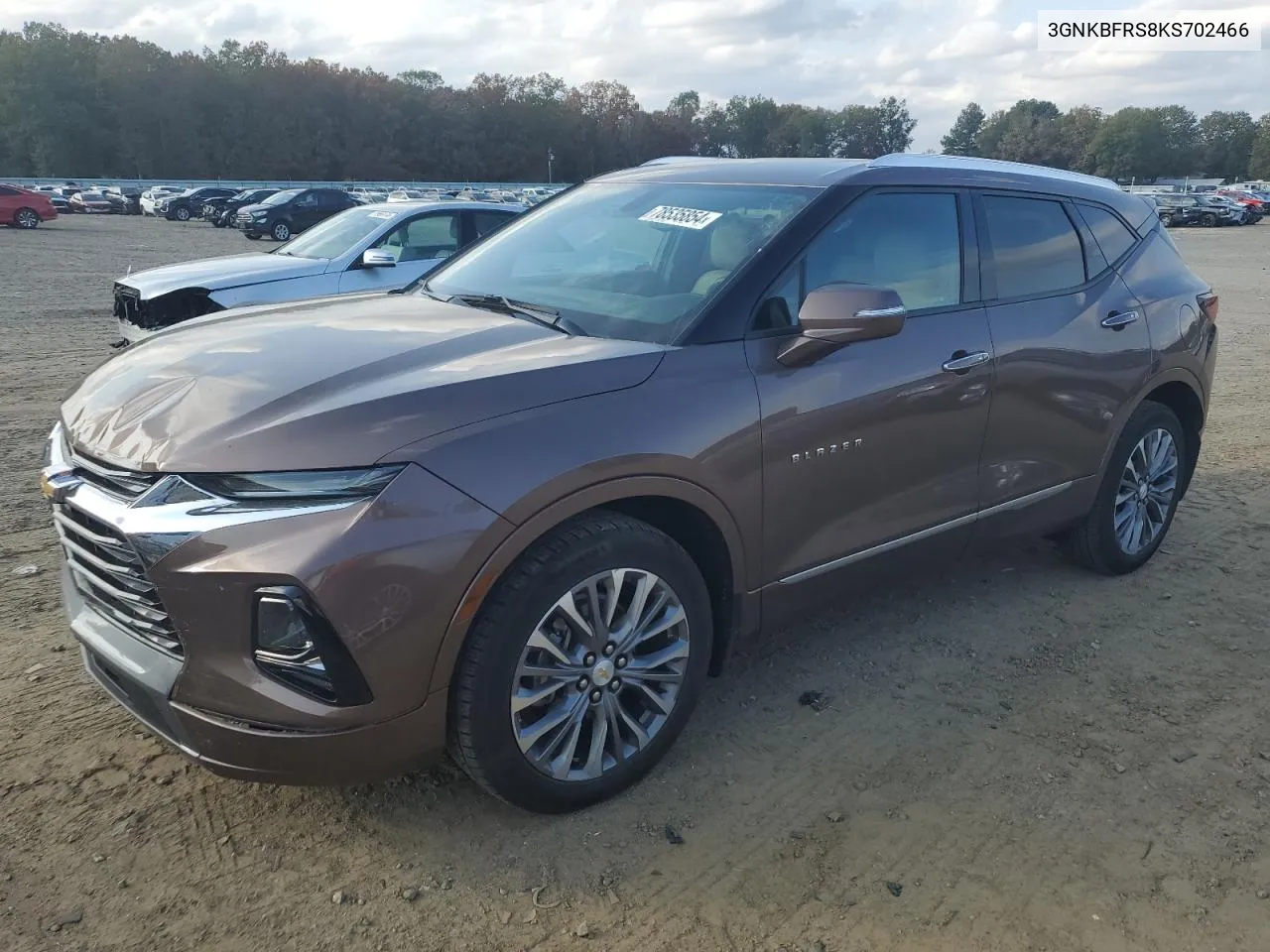 2019 Chevrolet Blazer Premier VIN: 3GNKBFRS8KS702466 Lot: 78535854