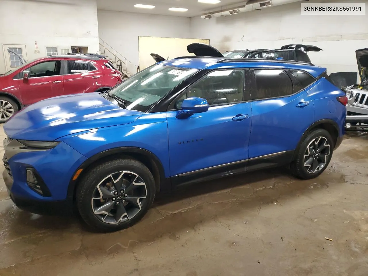 2019 Chevrolet Blazer Rs VIN: 3GNKBERS2KS551991 Lot: 79123924