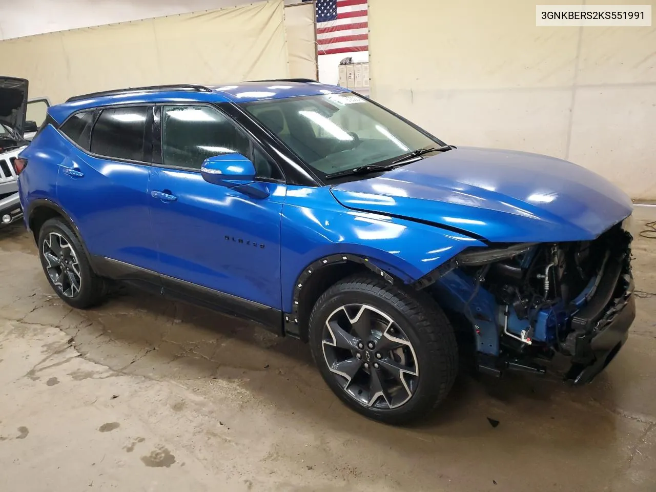 2019 Chevrolet Blazer Rs VIN: 3GNKBERS2KS551991 Lot: 79123924