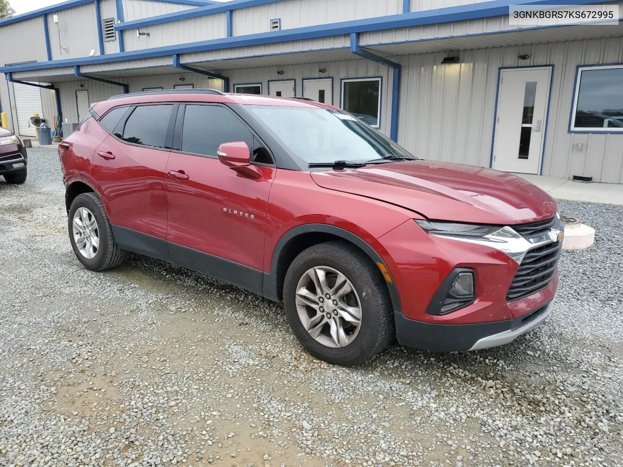 2019 Chevrolet Blazer 2Lt VIN: 3GNKBGRS7KS672995 Lot: 80012064