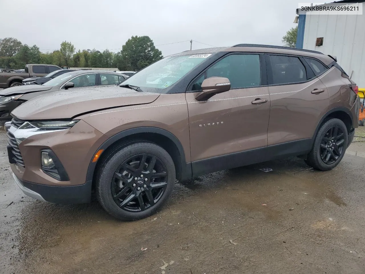 2019 Chevrolet Blazer 1Lt VIN: 3GNKBBRA9KS696211 Lot: 80065224