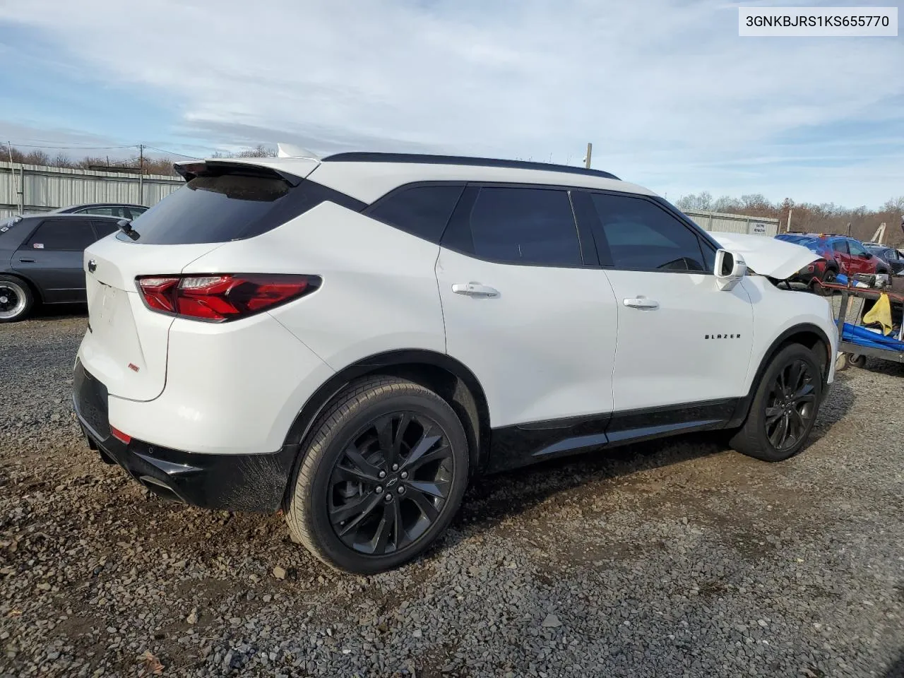 2019 Chevrolet Blazer Rs VIN: 3GNKBJRS1KS655770 Lot: 80376964