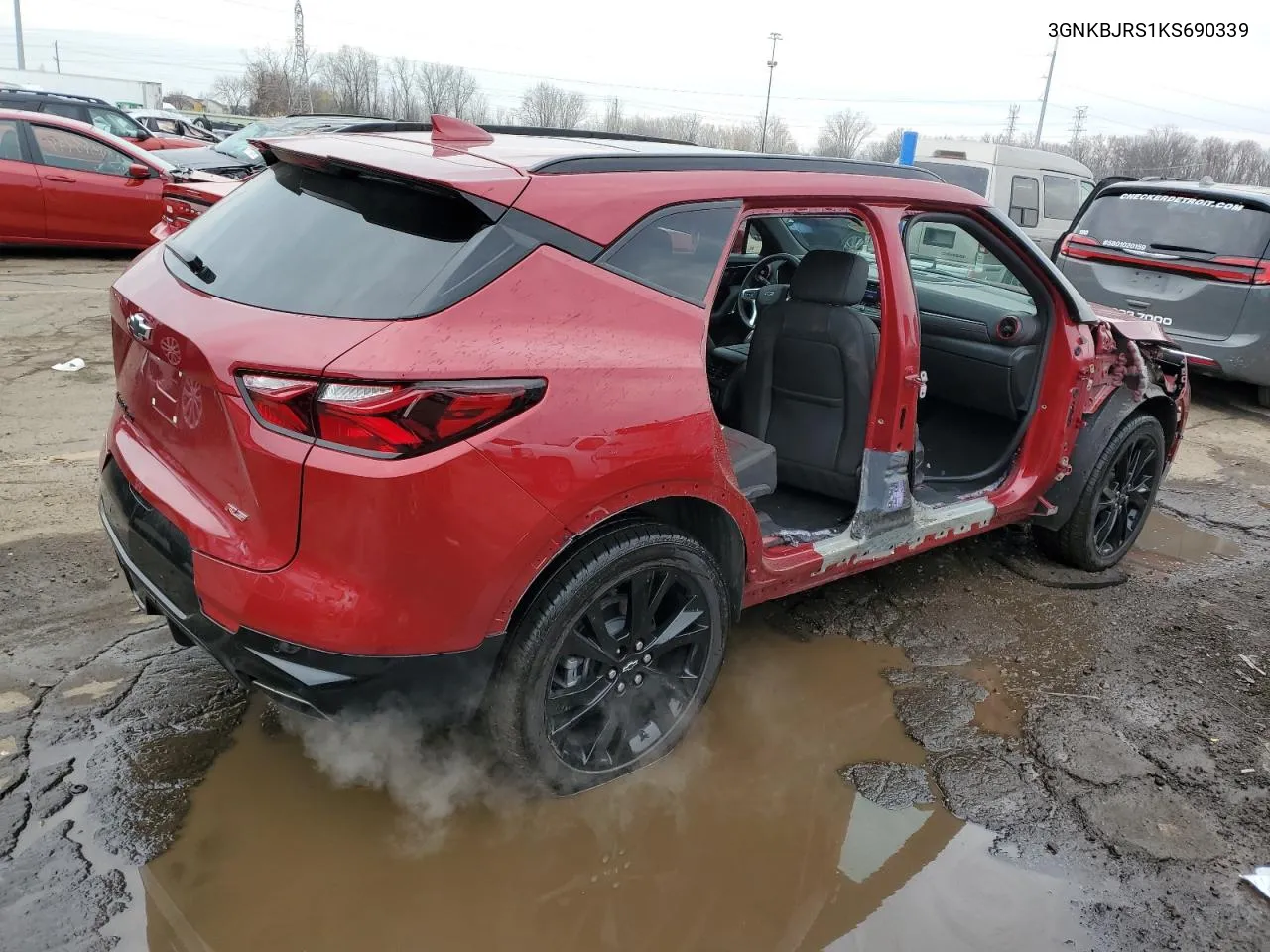 2019 Chevrolet Blazer Rs VIN: 3GNKBJRS1KS690339 Lot: 81254814