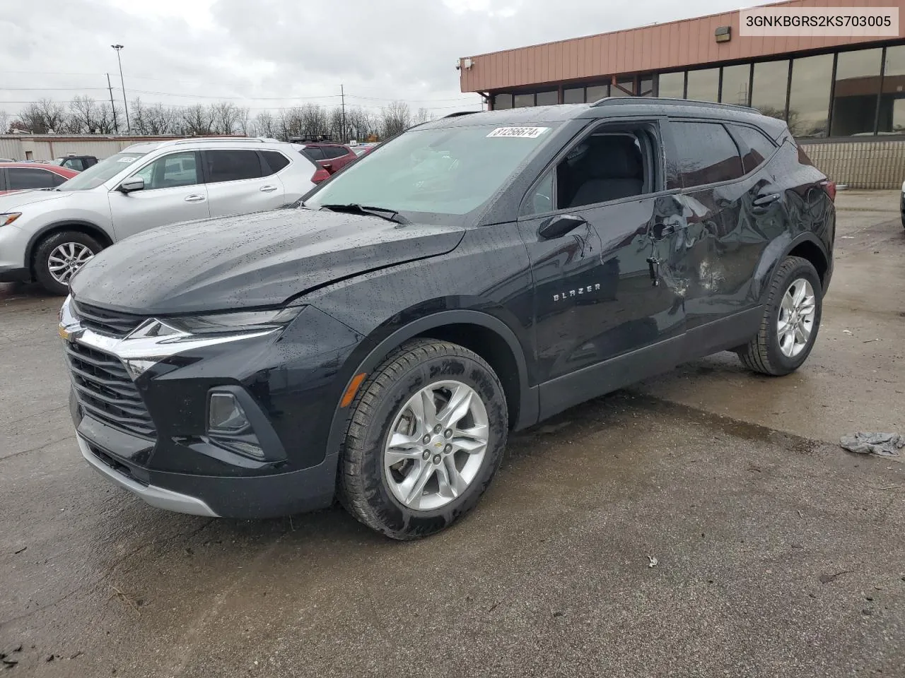 2019 Chevrolet Blazer 2Lt VIN: 3GNKBGRS2KS703005 Lot: 81256674