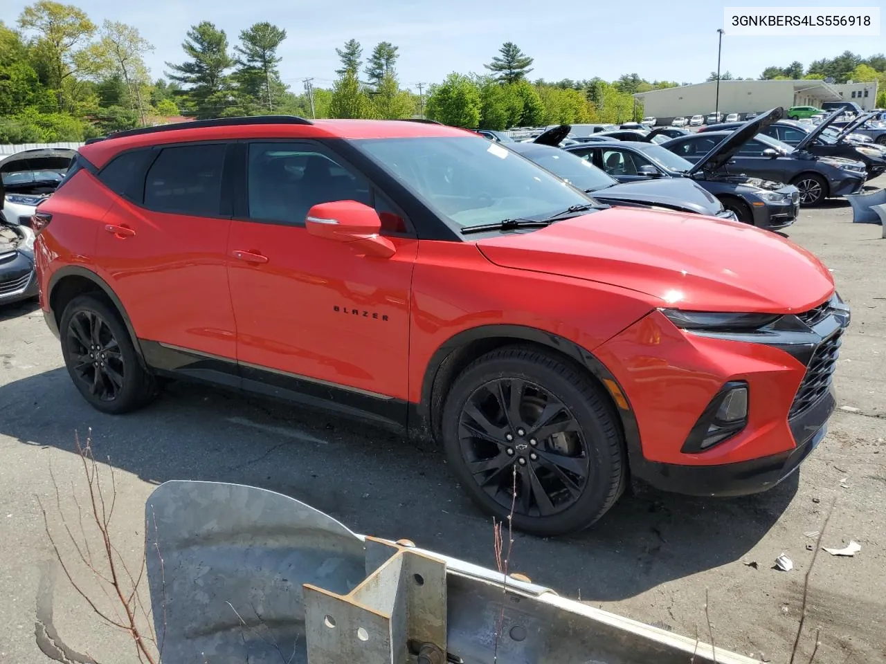 2020 Chevrolet Blazer Rs VIN: 3GNKBERS4LS556918 Lot: 55493224