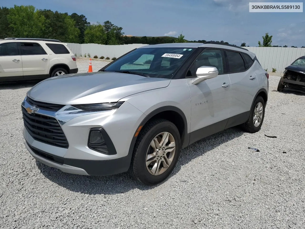 2020 Chevrolet Blazer 1Lt VIN: 3GNKBBRA9LS589130 Lot: 56498954