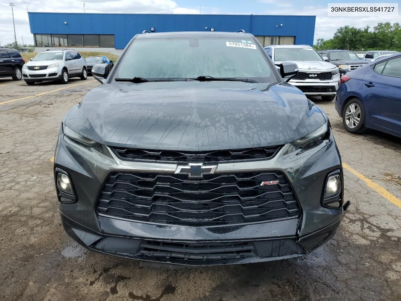 2020 Chevrolet Blazer Rs VIN: 3GNKBERSXLS541727 Lot: 57051384