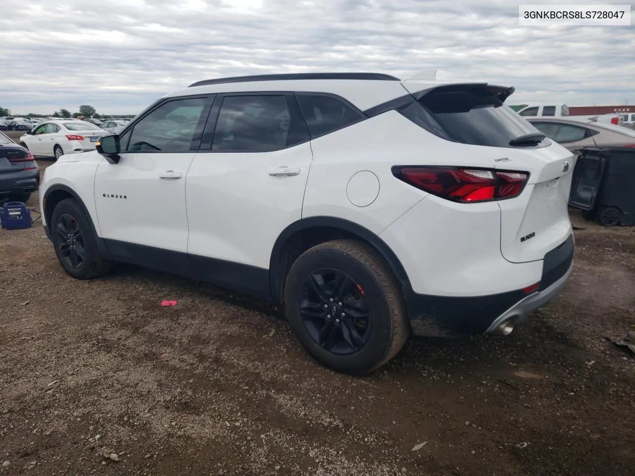 2020 Chevrolet Blazer 2Lt VIN: 3GNKBCRS8LS728047 Lot: 60356804