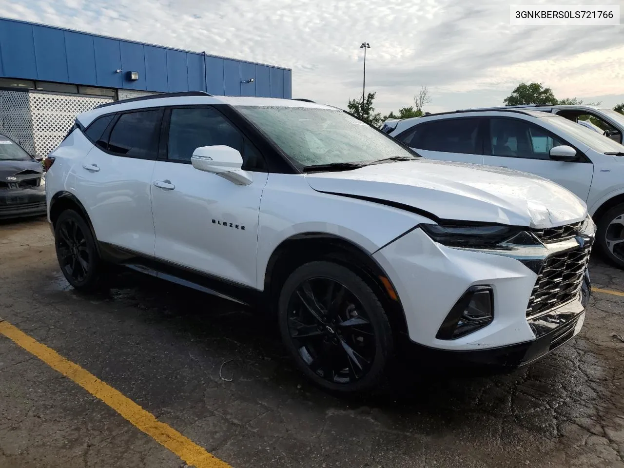 2020 Chevrolet Blazer Rs VIN: 3GNKBERS0LS721766 Lot: 61478404