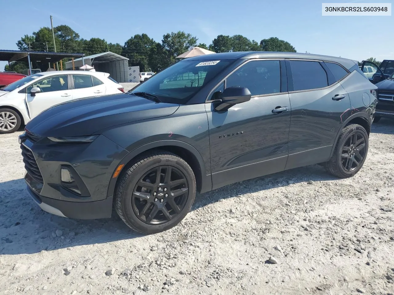 2020 Chevrolet Blazer 2Lt VIN: 3GNKBCRS2LS603948 Lot: 61823254