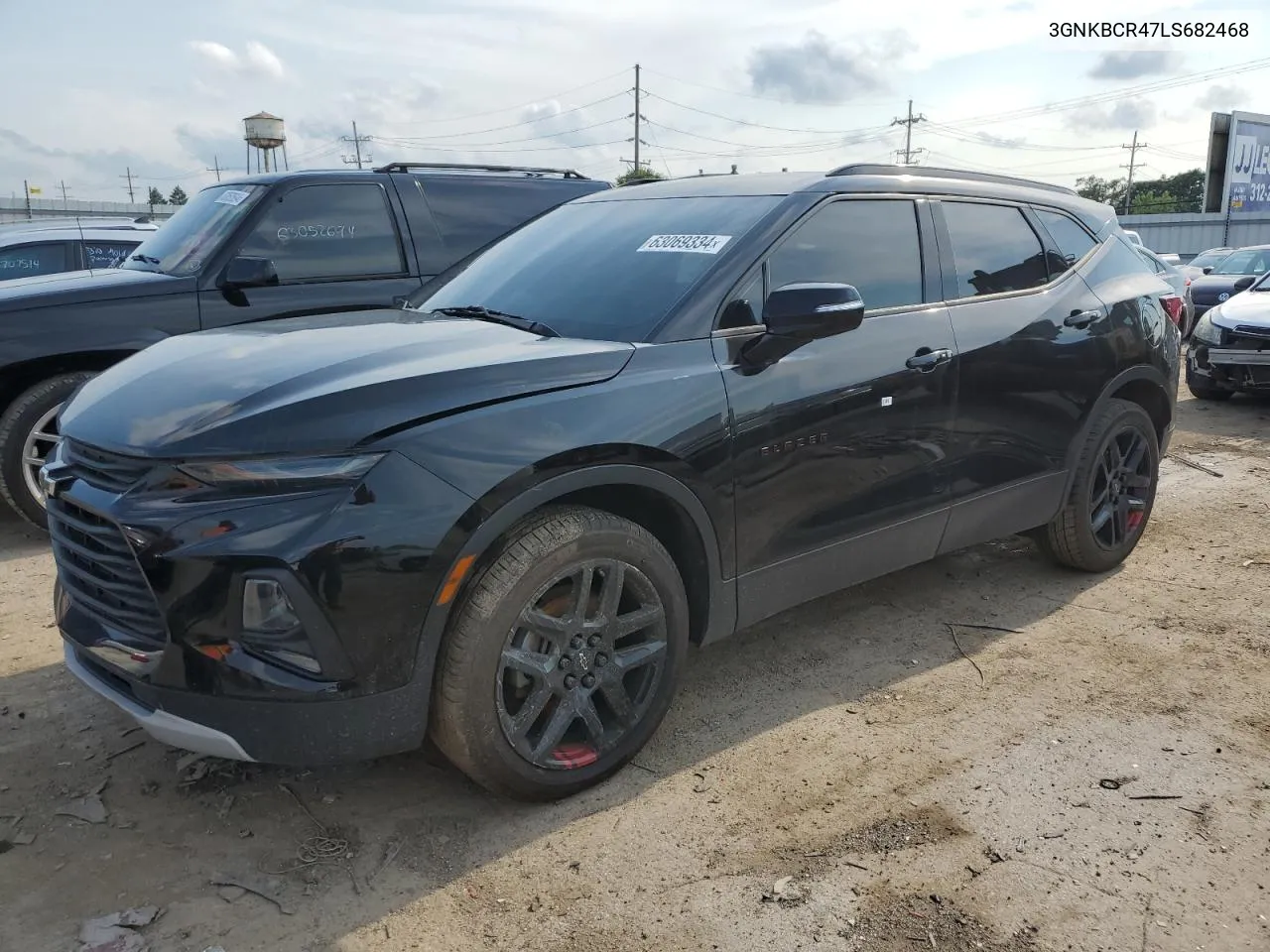 2020 Chevrolet Blazer 2Lt VIN: 3GNKBCR47LS682468 Lot: 63069334