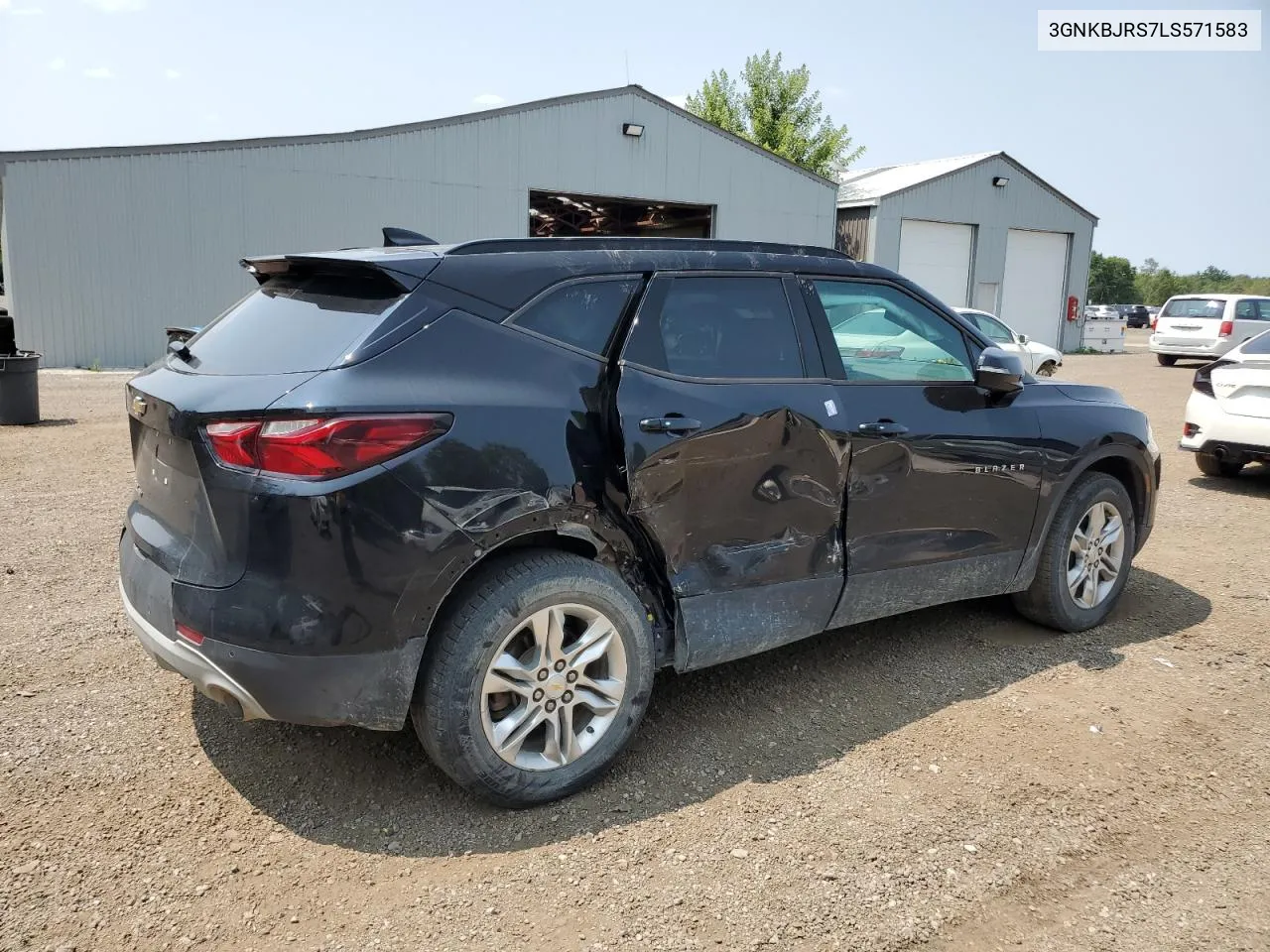 2020 Chevrolet Blazer 3Lt VIN: 3GNKBJRS7LS571583 Lot: 64414844