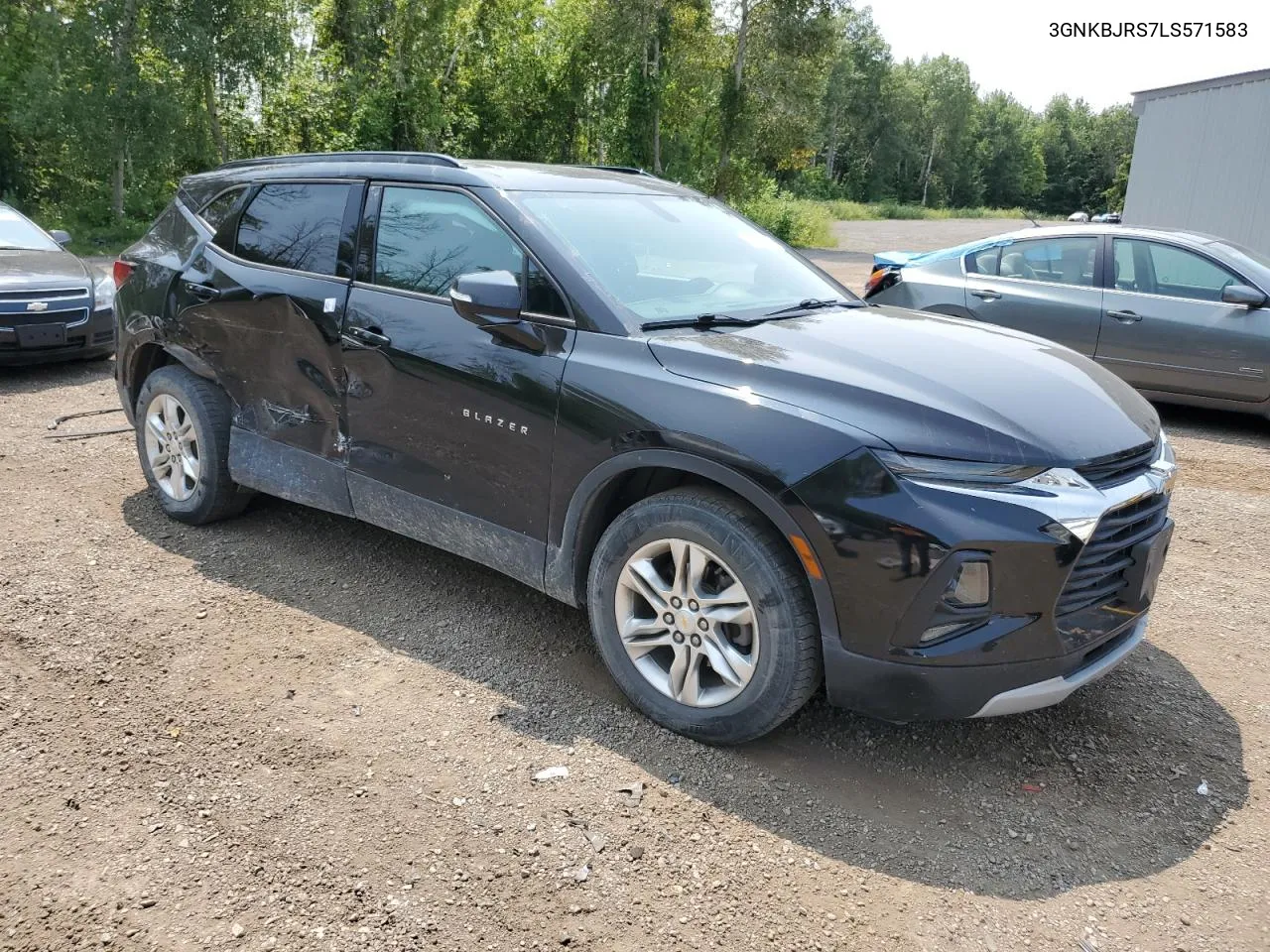 2020 Chevrolet Blazer 3Lt VIN: 3GNKBJRS7LS571583 Lot: 64414844