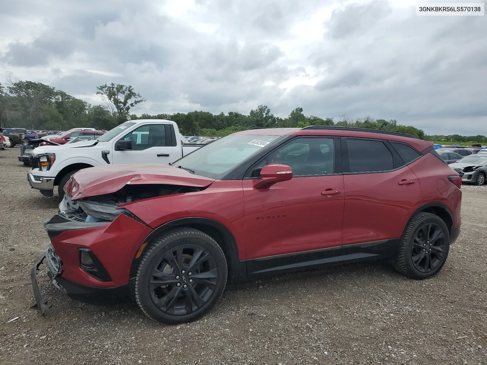 2020 Chevrolet Blazer Rs VIN: 3GNKBKRS6LS570138 Lot: 66302904