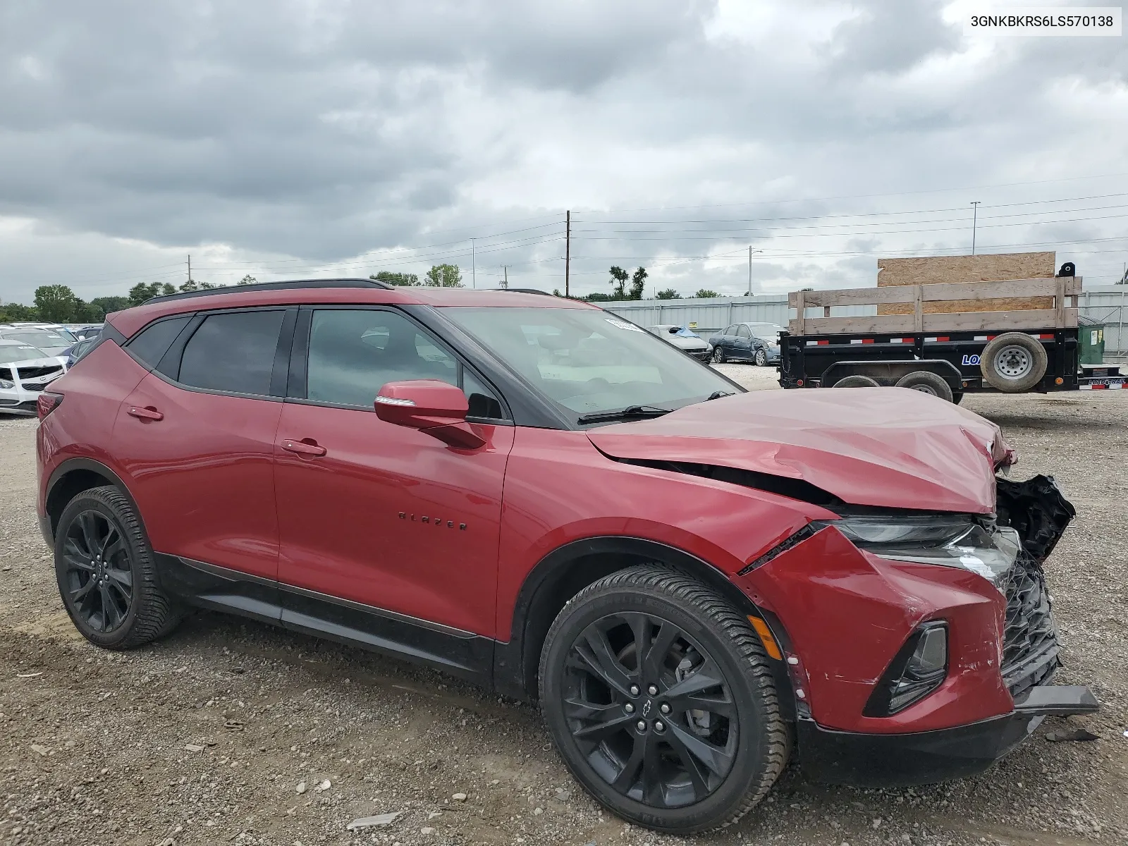 2020 Chevrolet Blazer Rs VIN: 3GNKBKRS6LS570138 Lot: 66302904