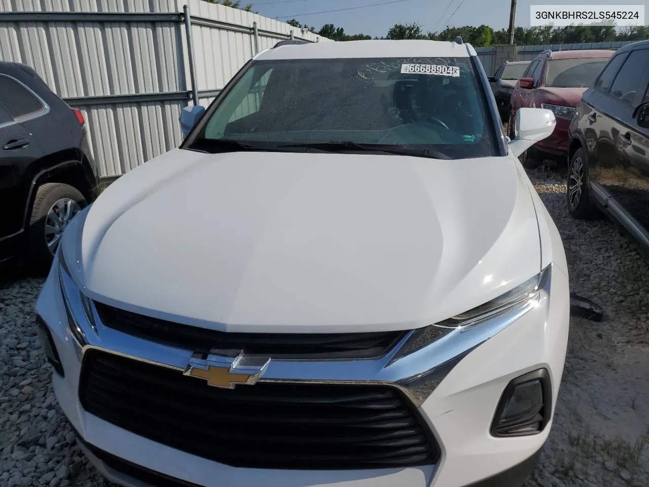 2020 Chevrolet Blazer 2Lt VIN: 3GNKBHRS2LS545224 Lot: 66688904