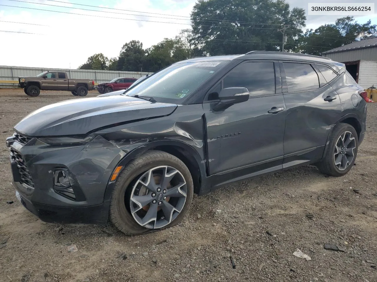 2020 Chevrolet Blazer Rs VIN: 3GNKBKRS6LS666254 Lot: 68101704