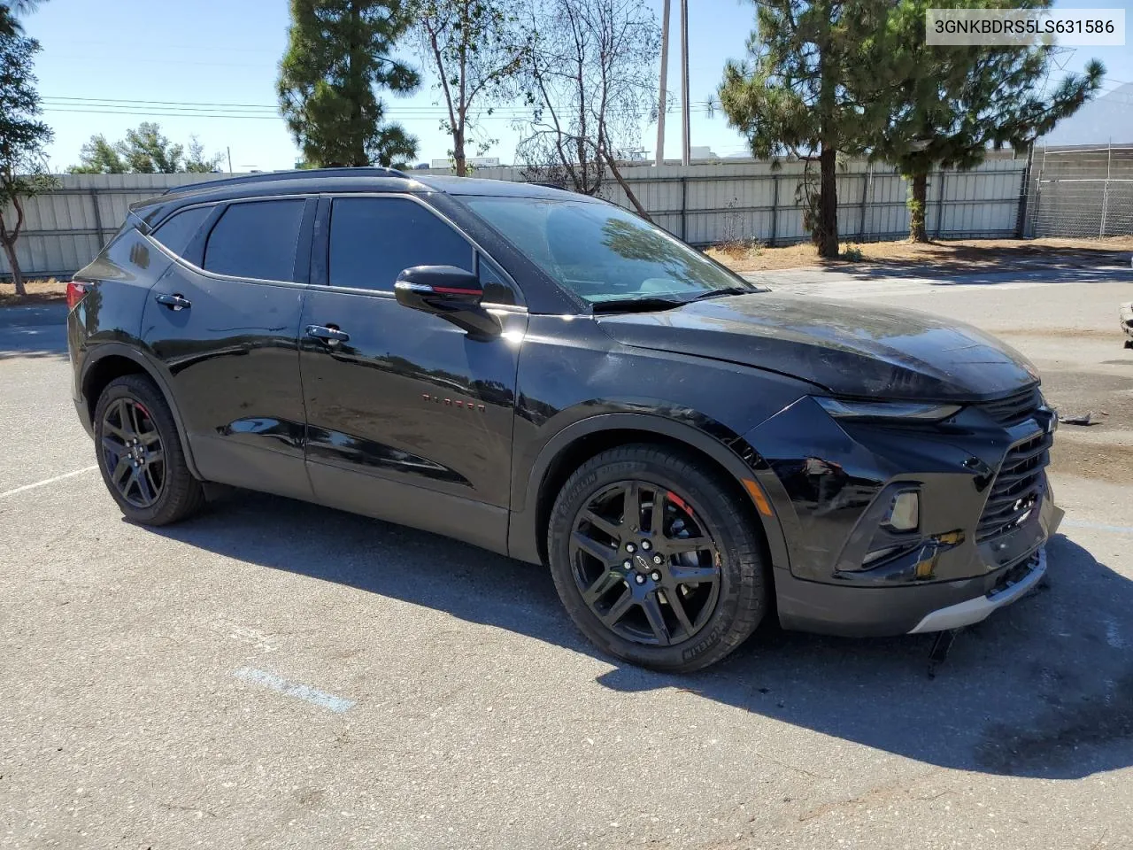 2020 Chevrolet Blazer 3Lt VIN: 3GNKBDRS5LS631586 Lot: 68446714