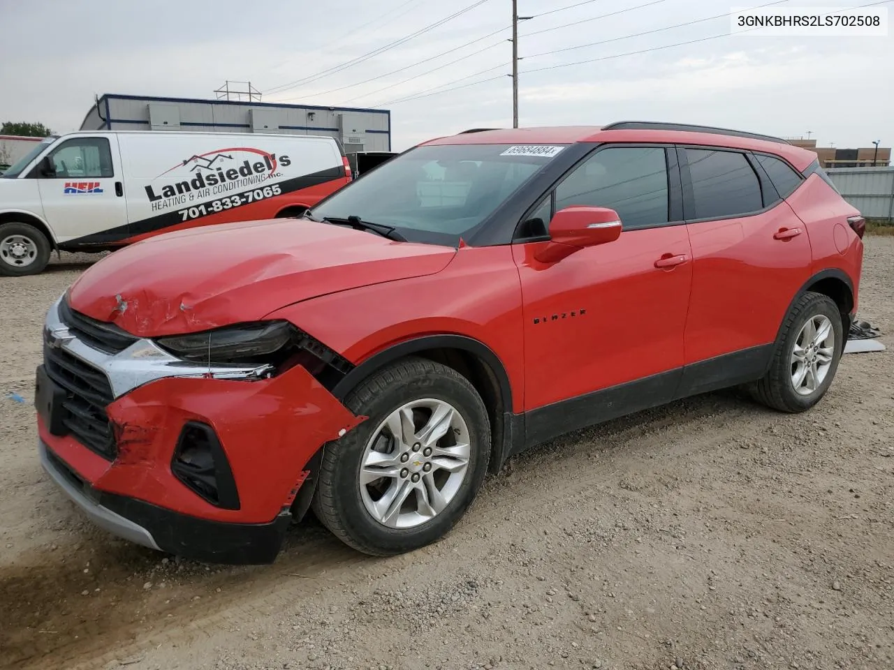 2020 Chevrolet Blazer 2Lt VIN: 3GNKBHRS2LS702508 Lot: 69684884