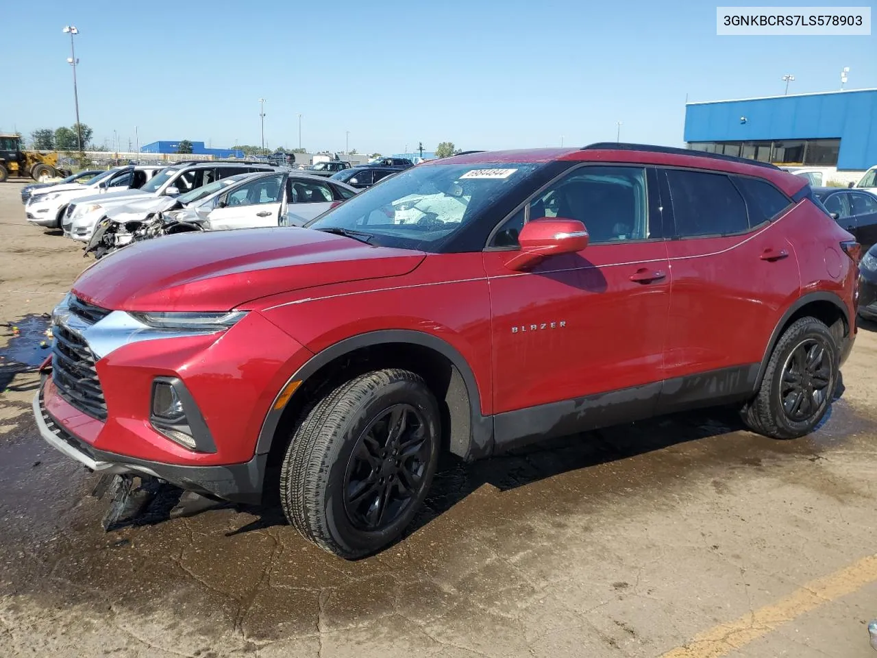 2020 Chevrolet Blazer 2Lt VIN: 3GNKBCRS7LS578903 Lot: 69844844