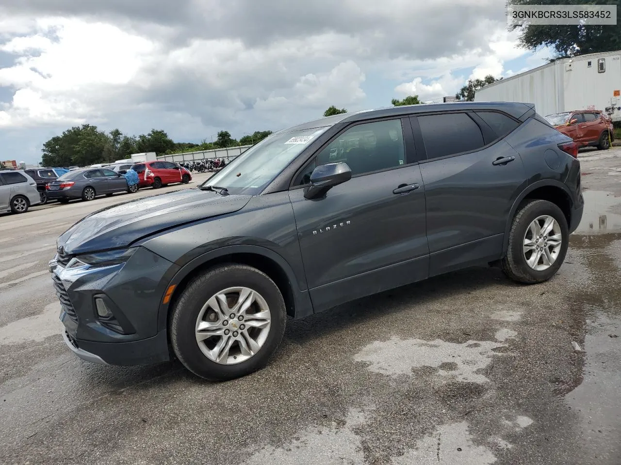 2020 Chevrolet Blazer 2Lt VIN: 3GNKBCRS3LS583452 Lot: 69923434