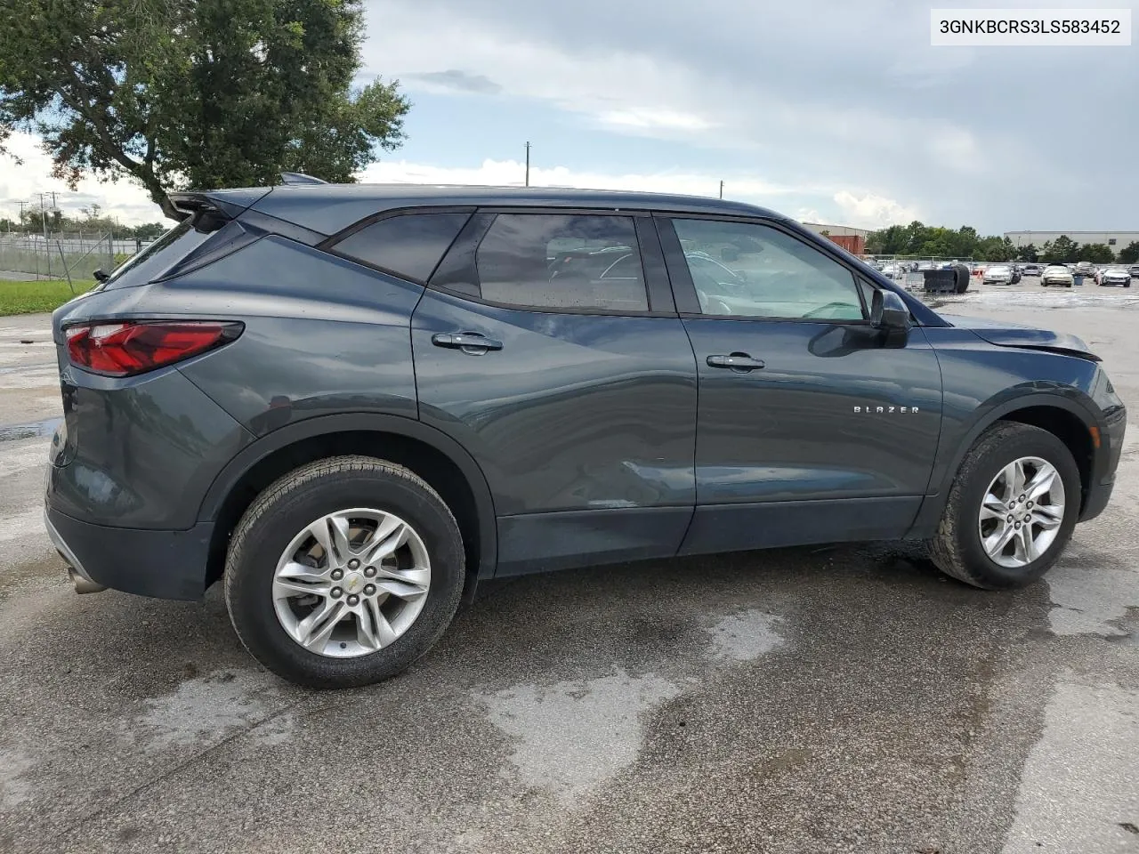 2020 Chevrolet Blazer 2Lt VIN: 3GNKBCRS3LS583452 Lot: 69923434