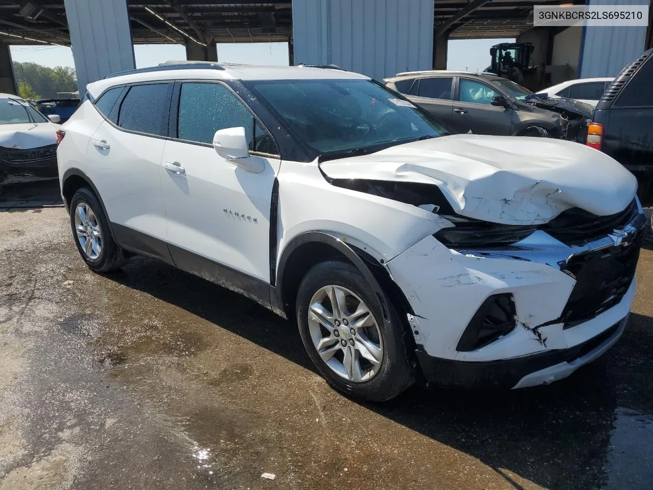 2020 Chevrolet Blazer 2Lt VIN: 3GNKBCRS2LS695210 Lot: 71105264