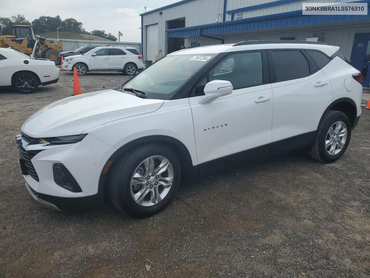 2020 Chevrolet Blazer 1Lt VIN: 3GNKBBRA1LS576310 Lot: 71607254