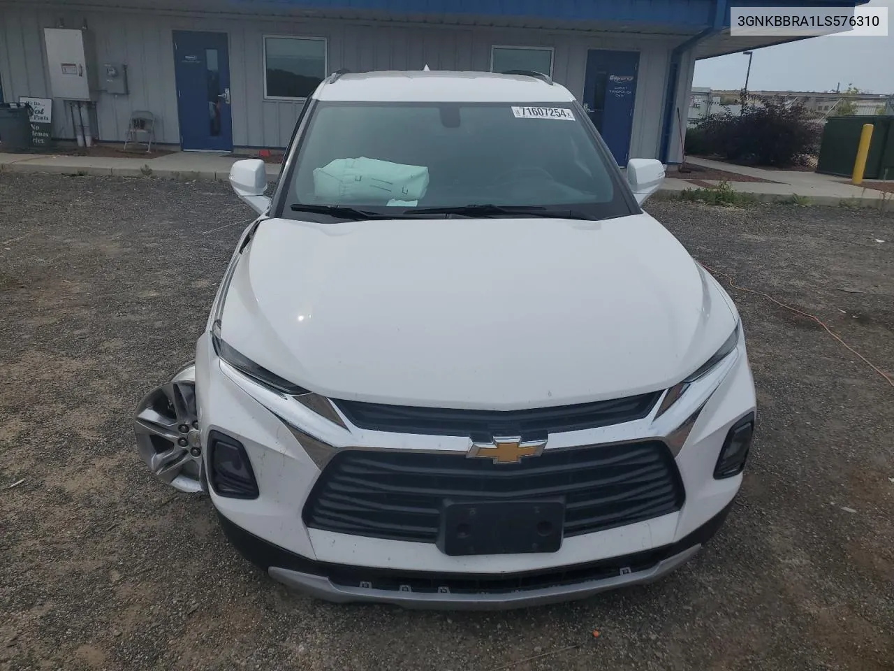 2020 Chevrolet Blazer 1Lt VIN: 3GNKBBRA1LS576310 Lot: 71607254