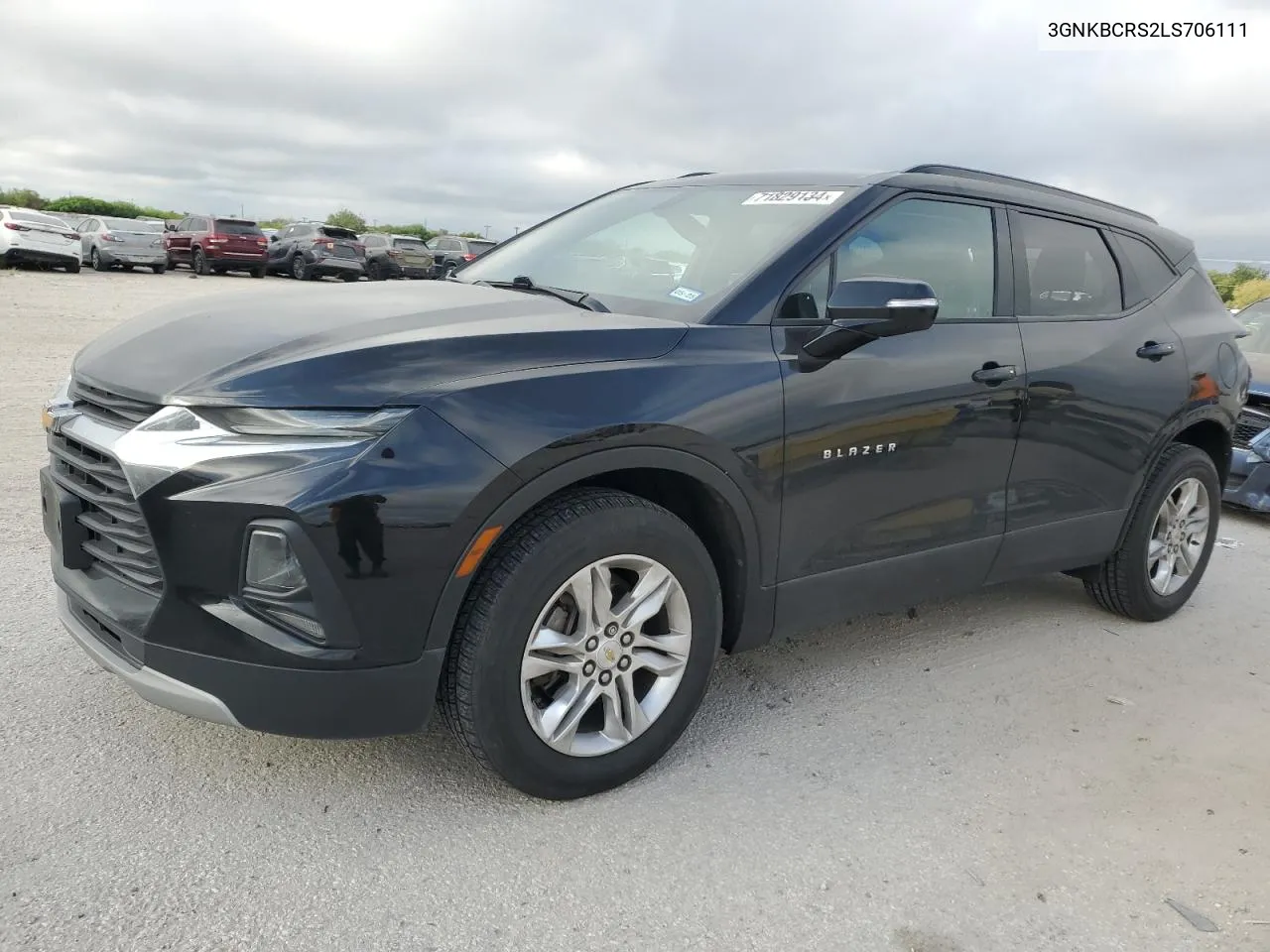 2020 Chevrolet Blazer 2Lt VIN: 3GNKBCRS2LS706111 Lot: 71829134