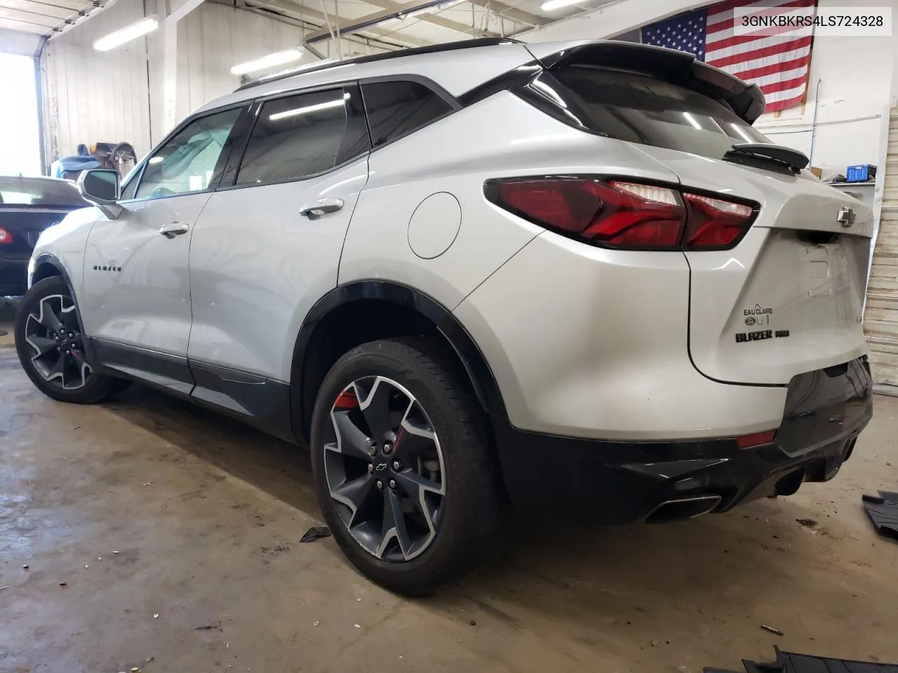 2020 Chevrolet Blazer Rs VIN: 3GNKBKRS4LS724328 Lot: 73017584