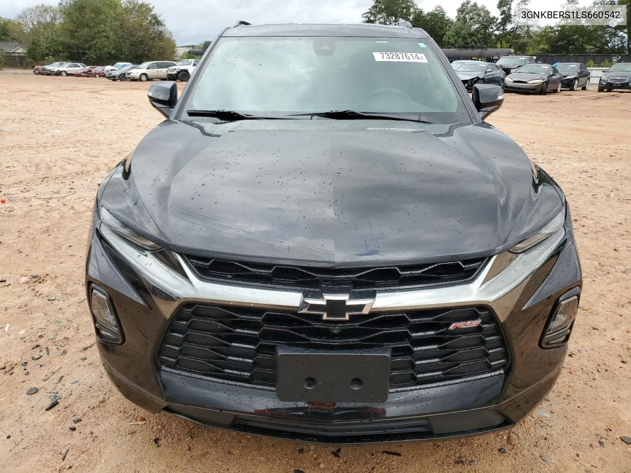 2020 Chevrolet Blazer Rs VIN: 3GNKBERS1LS660542 Lot: 73287614