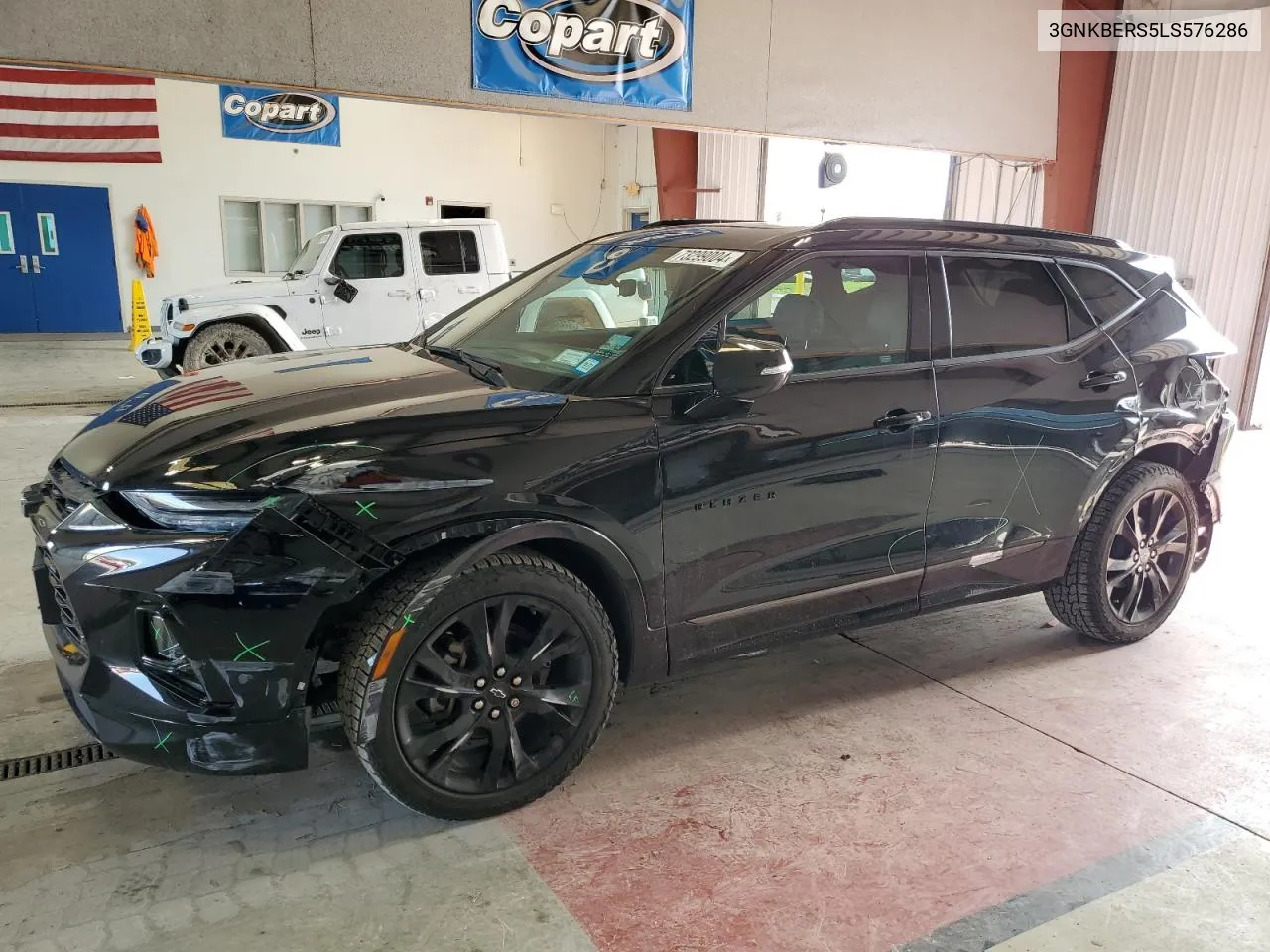 2020 Chevrolet Blazer Rs VIN: 3GNKBERS5LS576286 Lot: 73299004