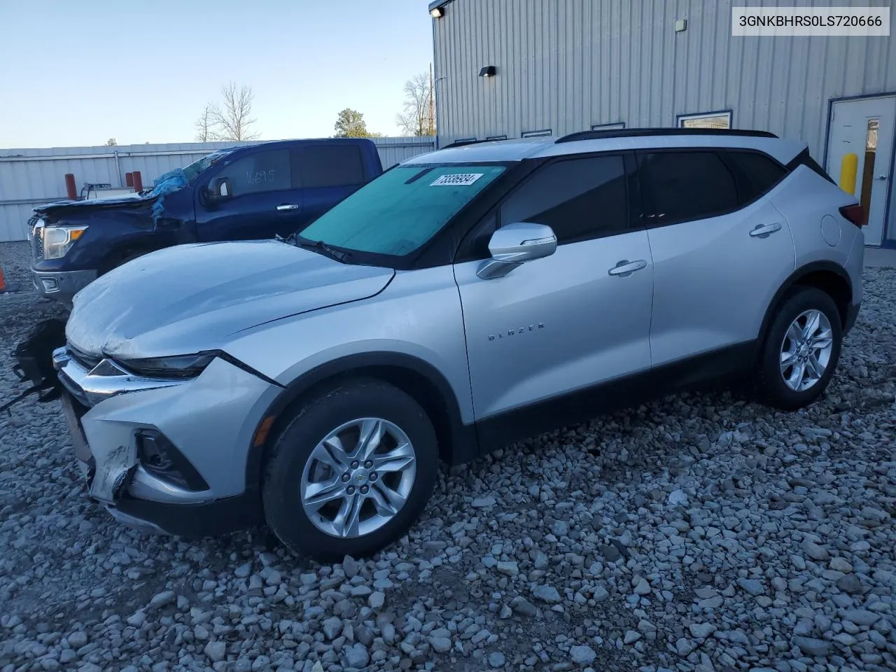 2020 Chevrolet Blazer 2Lt VIN: 3GNKBHRS0LS720666 Lot: 73336934