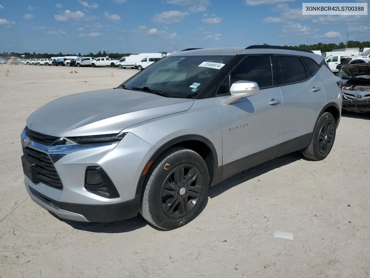 2020 Chevrolet Blazer 2Lt VIN: 3GNKBCR42LS700388 Lot: 73346824