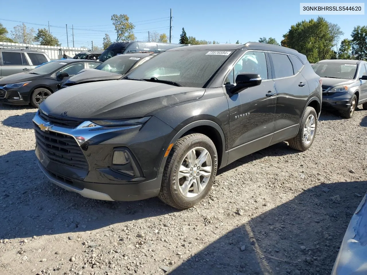 2020 Chevrolet Blazer 2Lt VIN: 3GNKBHRS5LS544620 Lot: 73576594