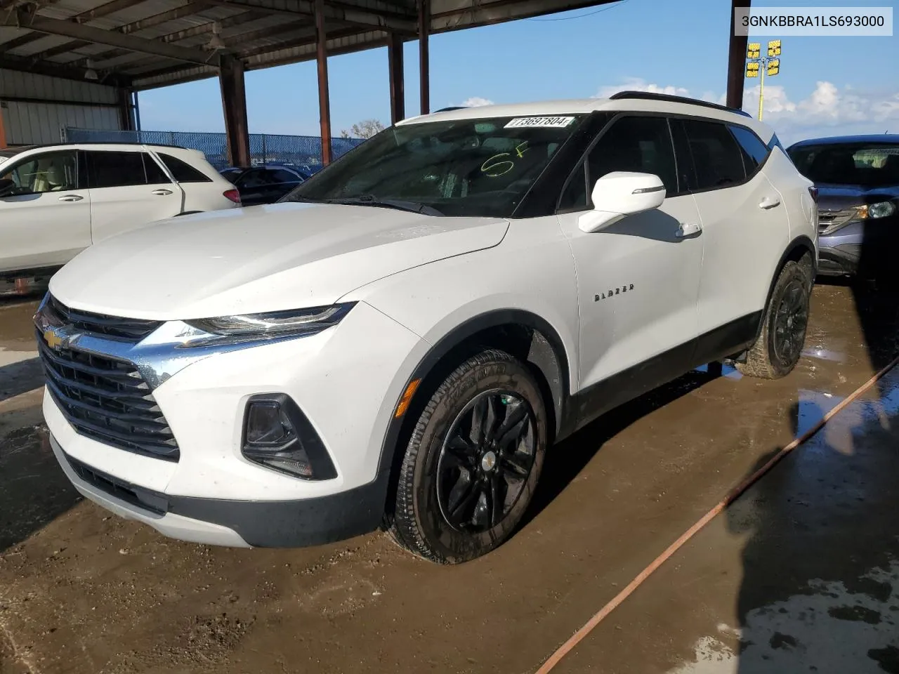 2020 Chevrolet Blazer 1Lt VIN: 3GNKBBRA1LS693000 Lot: 73697804